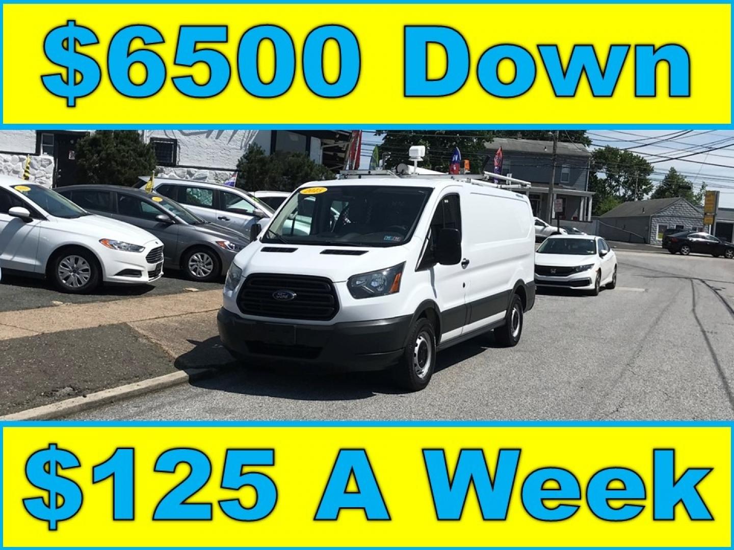 2015 White /Gray Ford Transit 150 (1FTNE1YM9FK) with an 3.7 V6 engine, Automatic transmission, located at 577 Chester Pike, Prospect Park, PA, 19076, (610) 237-1015, 39.886154, -75.302338 - Photo#0